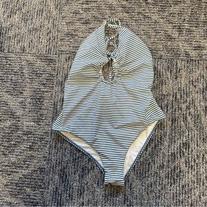 Billabong striped one piece.